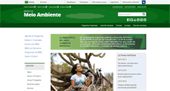 Desktop Screenshot of meioambiente.gov.br